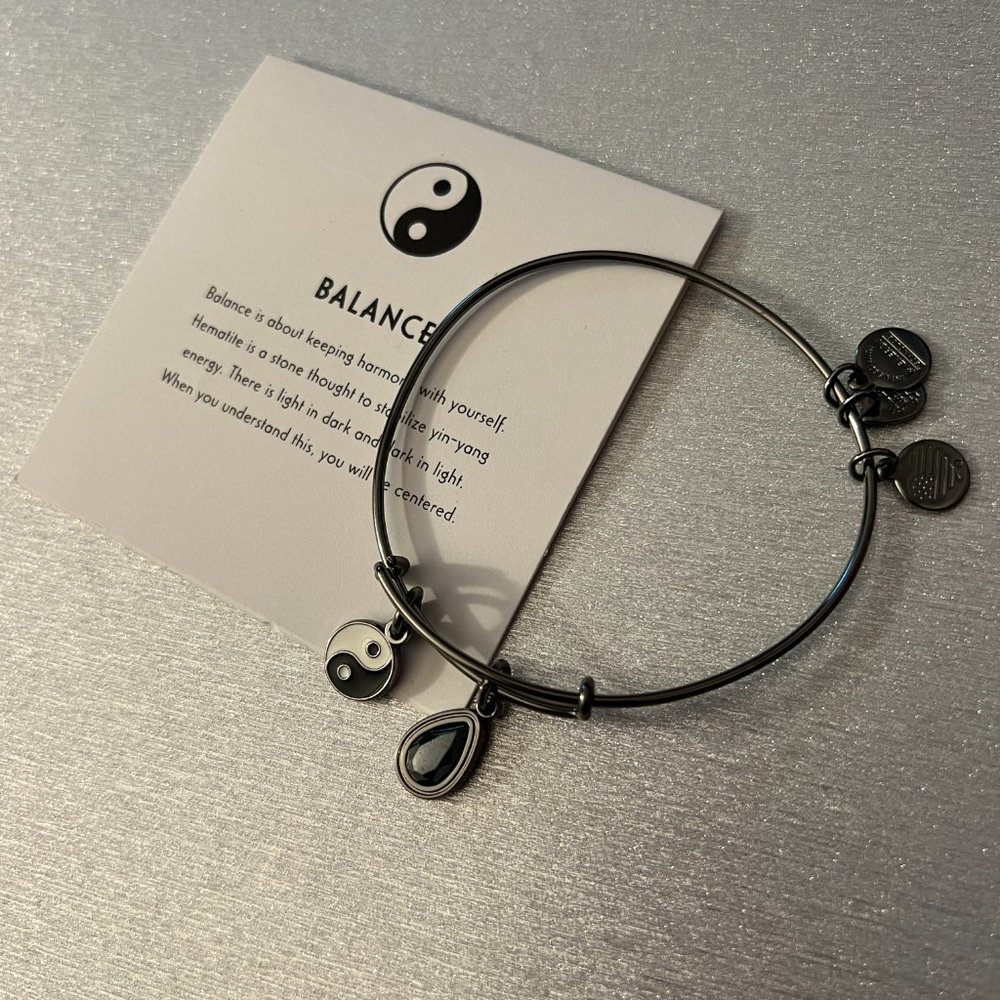 Alex and Ani - Balance - Ying Yang & Gem Duo